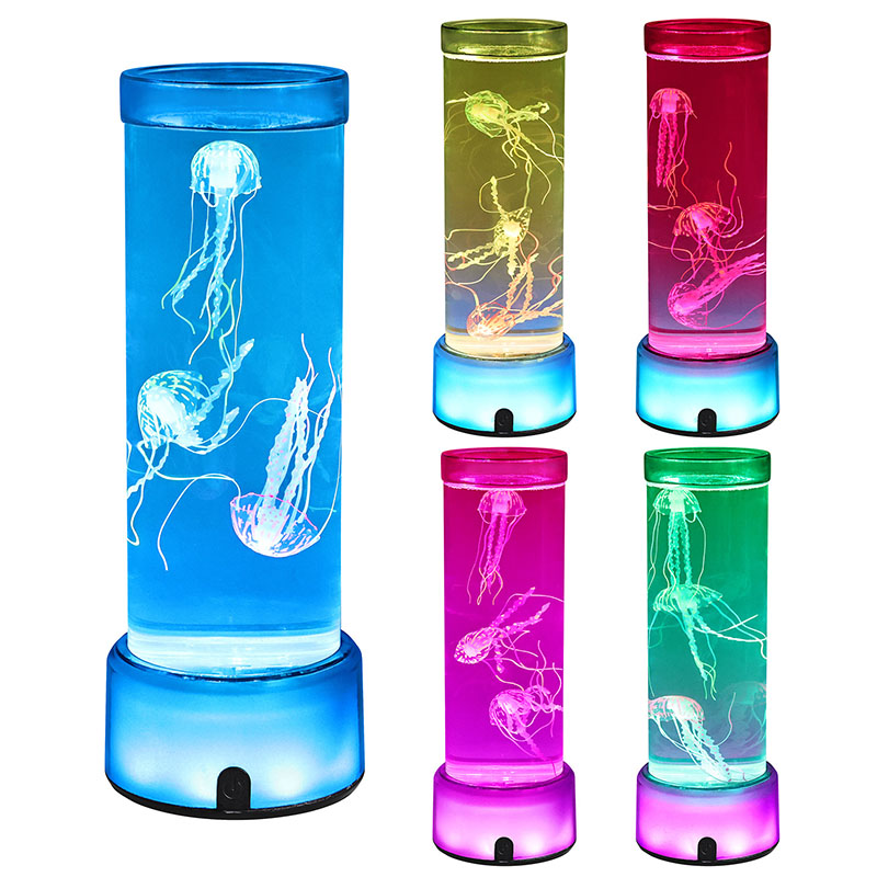 Λάμπα νέας μέδουσας με βάση RGB Rotundity Base